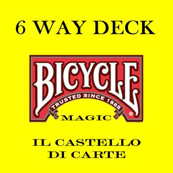 adesivo bicycle 6 WAY DECK
